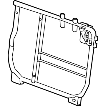 GM 84120325 Seat Back Frame