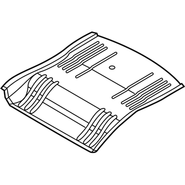 Mopar 5054388AB Pan-Rear Floor