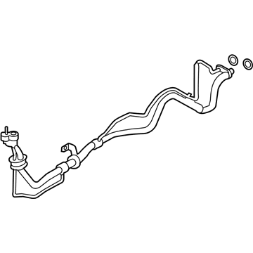 Ford K2GZ-19A834-DA Evaporator Tube