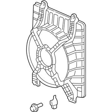 Acura 19015-P5A-003 Shroud