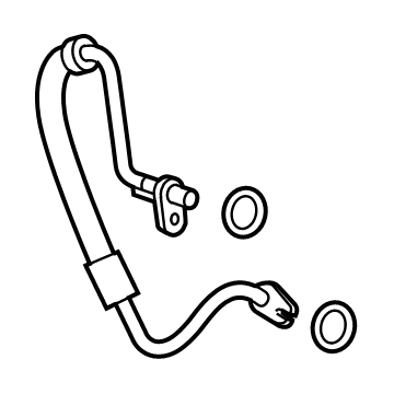 Nissan 92490-5RL0A Hose-Flexible, High