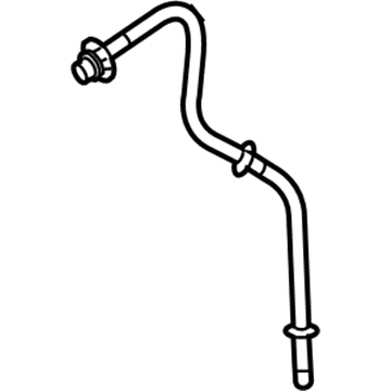 BMW 34-52-6-870-077 Rear Abs Wheel Speed Sensor