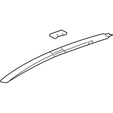 Honda 75230-SWA-003 Garnish Assy., R. FR. Roof Side