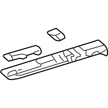 Honda 75235-SWA-003 Garnish Assy., R. RR. Roof Side