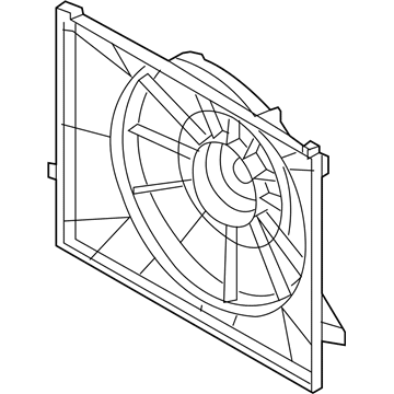 Hyundai 25350-2S500 SHROUD-Radiator