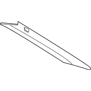 BMW 51-43-7-018-095 Trim Panel C-Column, Rear Left