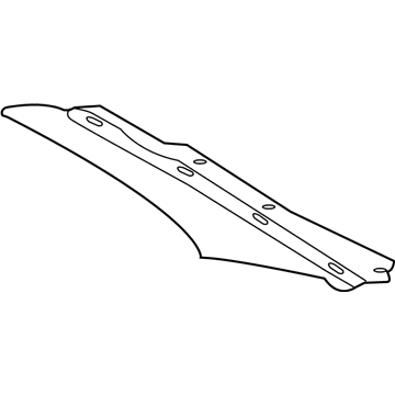 BMW 51-43-7-018-093 Trim Panel C-Column, Front Left