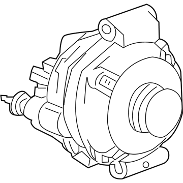 Mopar 4896803AA ALTERNATR-Engine