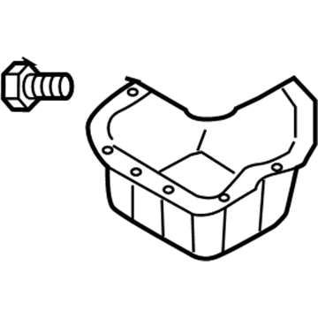 Hyundai 21510-39651 Pan Assembly-Engine Oil, Lower