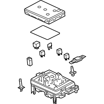 GM 15106508 Fuse & Relay Box