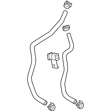 Hyundai 25450-E6500 Hose & Clamp Assembly