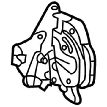 Lexus 69380-60061 Back Door Lock Assembly