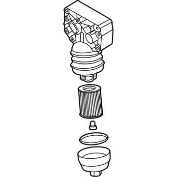 Hyundai 26300-2JTA2 Filter Assembly-Engine Oil