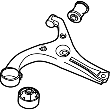 Kia 545001E000 Arm Complete-Front Lower