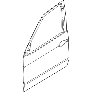 BMW 41-51-7-386-737 Door Front Left