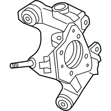 Acura 52210-TY3-A00 Knuckle, Right Rear