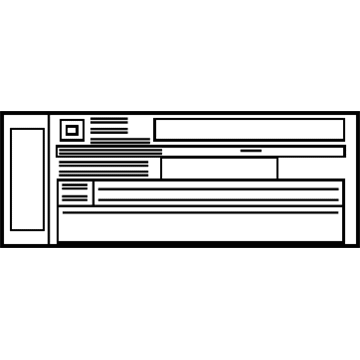 GM 19354745 Label, Vehicle Emission Control Information