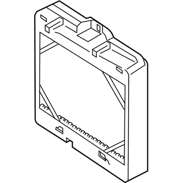 BMW 17-11-2-284-603 Supplementary Coolant Radiator, Left