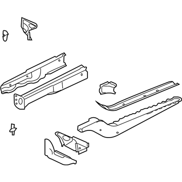 GM 22772869 Lower Rail Assembly