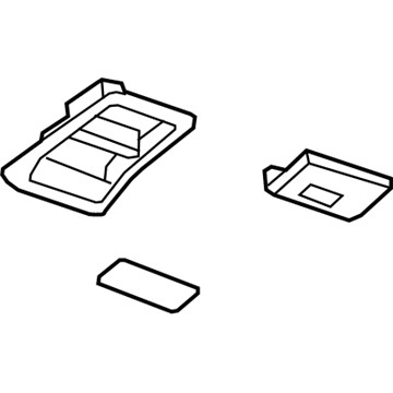 GM 23132307 Reading Lamp Assembly