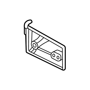 BMW 41-00-7-434-714 SHAPED PART, B-PILLAR, FT.LT