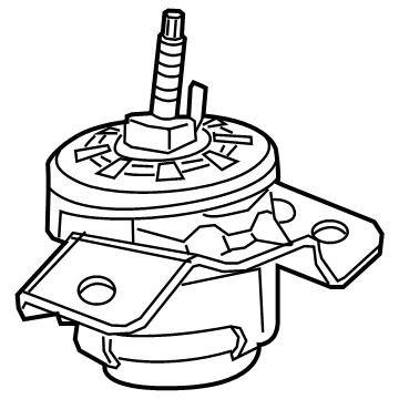 Mopar 68480593AB Support-Engine Mount