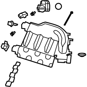 Mopar 4593649AD Plenum-Intake Manifold