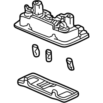 Acura 34250-SZ3-003ZH Light Assembly, Front Interior (Light Lapis)