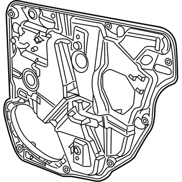 Mopar 68170230AA Panel-Carrier Plate