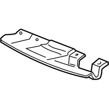 GM 15714371 Baffle-Radiator Support