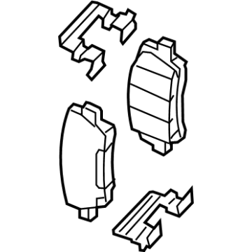 GM 85108204 Brake Pads