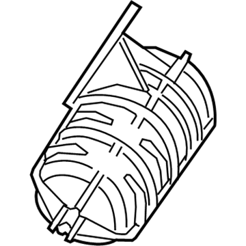 BMW 11-65-7-612-487 Vacuum Tank