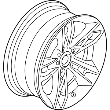 BMW 36-11-6-789-142 Light Alloy Rim