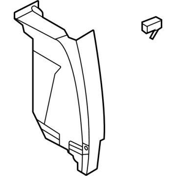 Ford M2DZ-7831013-AA TRIM - LOAD COMPARTMENT