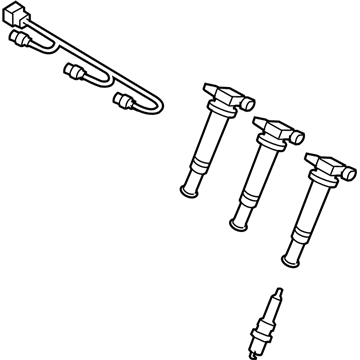 Hyundai 27301-3E410 Coil Assembly-Ignition R