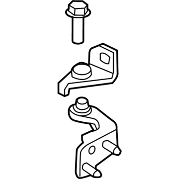 Ford BB5Z-7826811-C Lower Hinge