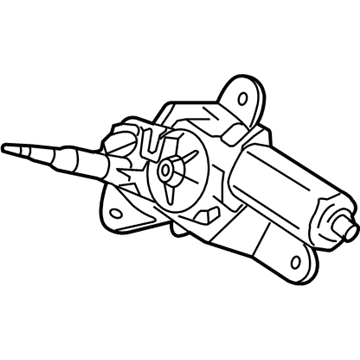 Honda 76710-SAA-014 Motor, Rear Windshield Wiper