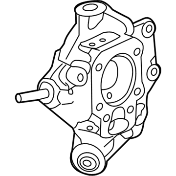 Honda 52210-T6Z-A00 Knuckle, Right Rear