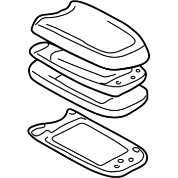 Hyundai 84660-2D100-EW Console Armrest Assembly