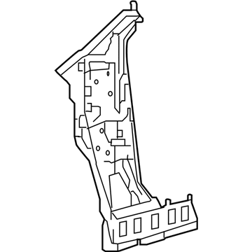 Toyota 61024-12450 Inner Hinge Pillar