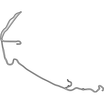 BMW 61-67-7-292-655 Hose Line, Headlight Cleaning System