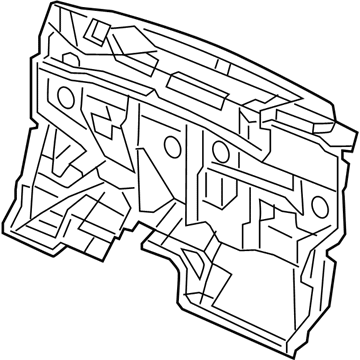 Honda 74260-TR3-A51 Insulator, Dashboard