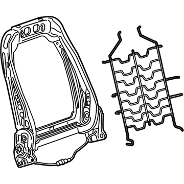 GM 42739165 Seat Back Frame