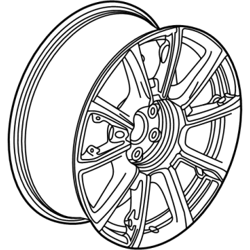 GM 84434287 Wheel, Alloy