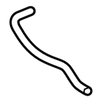 Honda 19104-RB0-000 Hose B, Reserve Tank