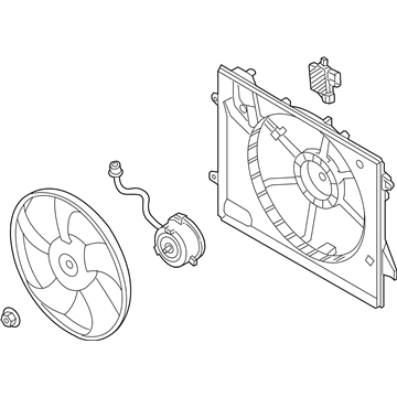 Hyundai 25380-E6000 Blower Assembly