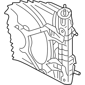 Mopar 5093598AC CONDENSER-Air Conditioning