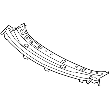 BMW 41-00-7-401-984 FIREWALL, UPPER SECTION