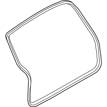 BMW 51-76-7-385-847 Trunk Lid Gasket