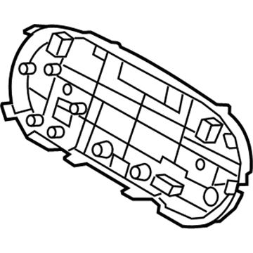 Hyundai 94365-4R000 Case-Cluster, Lower